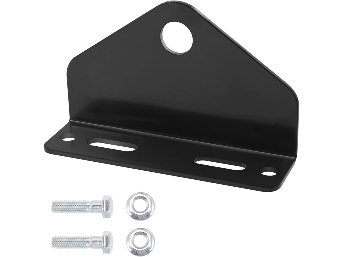 Reboque Engate preto, resistente a impactos, para cortador de grama.