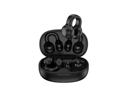 Auriculares Bluetooth True Wireless 1 Par M30 Ear-Clip 5.3 In-Ear Redução de Ruído Condução Óssea Preto