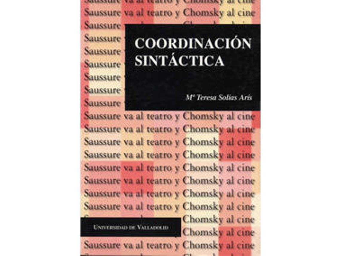 Livro Coordinación Sintáctica de Maria Teresa Solias Aris (Espanhol)