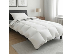 Vidaxl Edredão 155 X 220 Cm 100% Algodão Branco