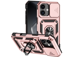 Capa Para Iphone 17 - Suporte Deslizante Para Câmera