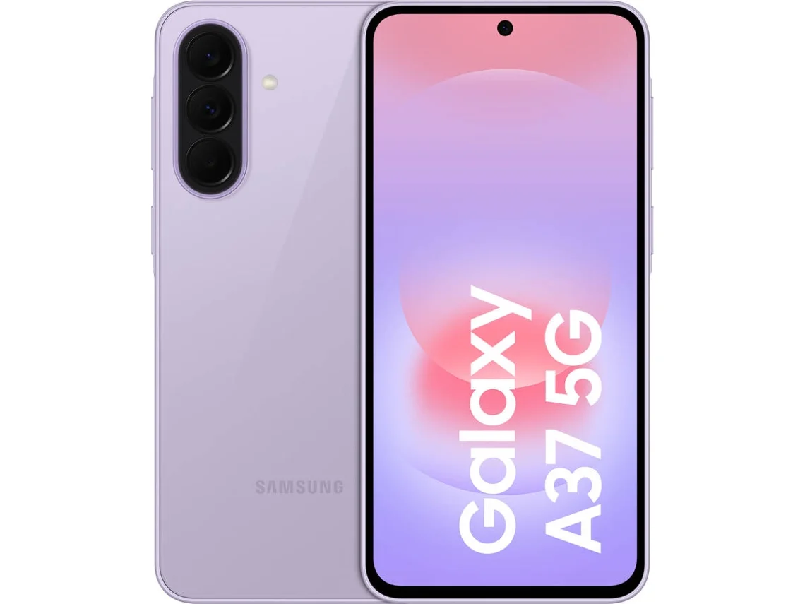 Smartphone SAMSUNG Galaxy A37 5G (6.7” - 8 GB - 256 GB - Violeta)