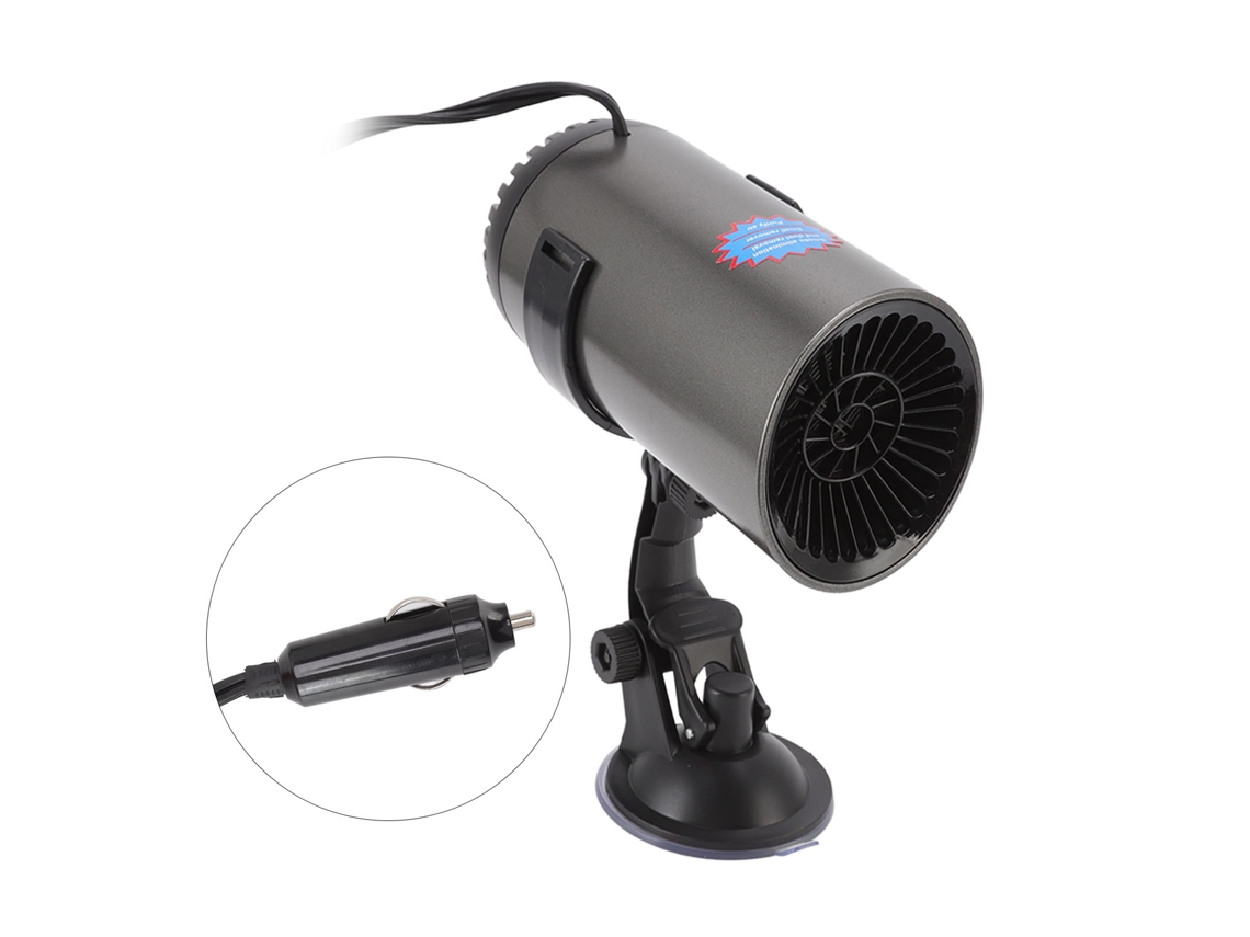 Aquecedor de Carro Portátil 24v com Suporte Rotativo S/MARCA