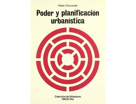 Livro Poder Y Planificación Urbanística de Paolo Ceccarelli (Italiano)
