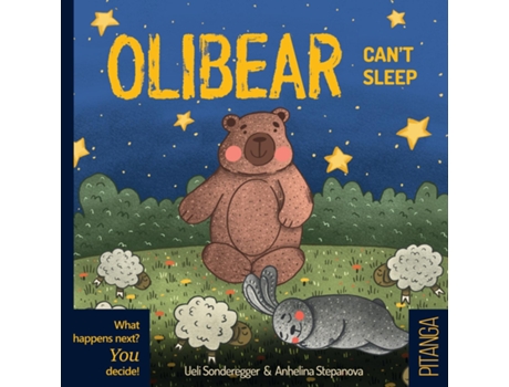 Livro Olibear Cant Sleep de Ueli Sonderegger (Inglês)