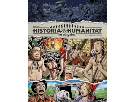 Livro Història De La Humanitat En Vinyetes de Bou Quim (Catalão)
