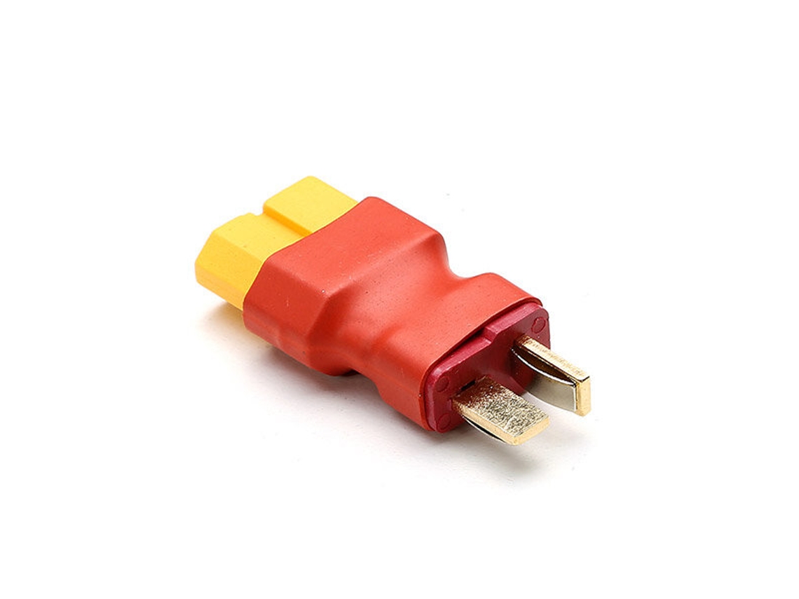1 Peçaamass Conector Adaptador Xt60 Fêmea para Ficha T Macho para Modelos Rc MDUG