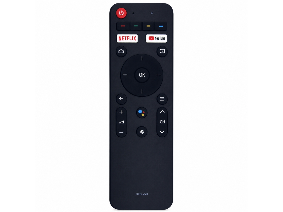 Comando Bluetooth Com Controlo Por Voz Compatível Com Tv Lcd Haier Htr-u28