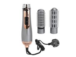 Secador De Cabelo Com Escova 2 Em 1 800w Íons Negativos Pentes Intercambiáveis Plugue Uk 220‑240v