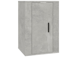 Móvel de parede para TV 40x34,5x60 cm, cimento Cinzento, EXCLUSIVO DA MAISON