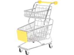 Carrinho de Compras em Miniatura Brinquedo CHABERLU