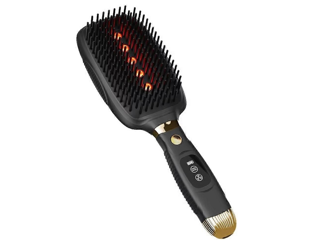 Pente de Crescimento Cabelo Luz Vermelha, Ems Micro corrente, Terapia Infravermelha, Escova Mass Agem no Couro Cabeludo com Vib GOKOCO
