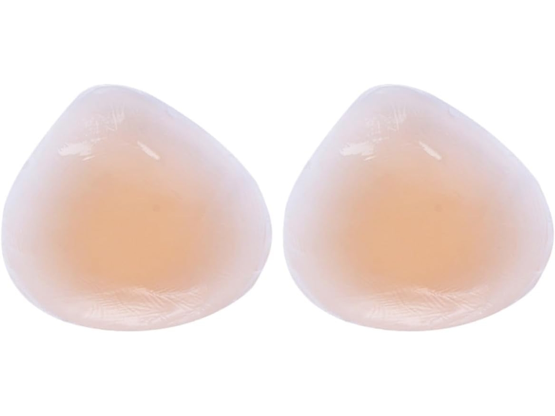 Protetores De Mamilo De Silicone Bege, Tamanho G, Pacote Com 2