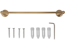 Suporte De Toalha Cobre, Estilo Europeu, Com Haste Única, Para Parede, Multiuso, Para Cozinha, Banheiro E Vaso Sanitário