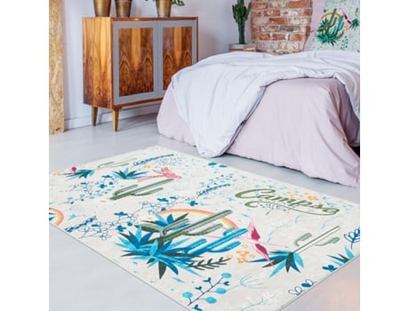 Tapete CAMPS (60 x 90 - Poliéster - Multicor)