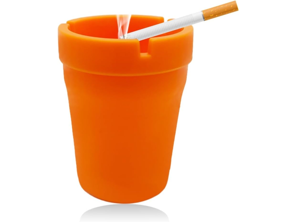 Cinzeiro Automotivo Yourkar, Porta-cigarros Autoextinguível, Portátil De Plástico Personalizado Para A