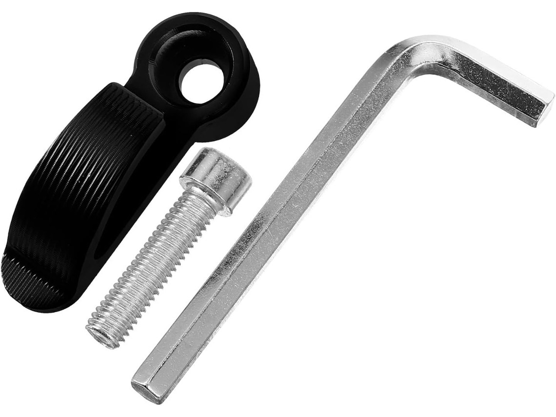 Gancho De Guidão Preto, Design Versátil, Liga De Alumínio, Alta Capacidade De Carga, Acessório Elegante E Funcional Para