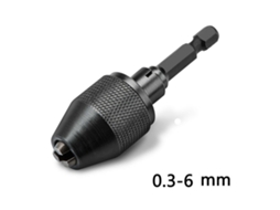 Laxiscreed Adaptador De Broca Para Mola 1/4" Com Encaixe Sem Chave Para Ferramentas