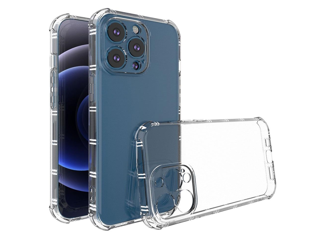 Capa de Telefone EOOCOO, transparente, anti amarecimento