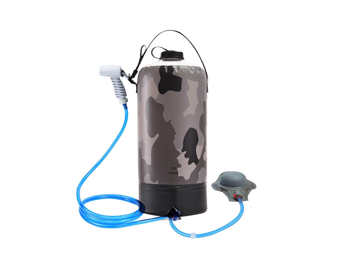 Saco de Chuveiro Camping 10l Portátil Pvc