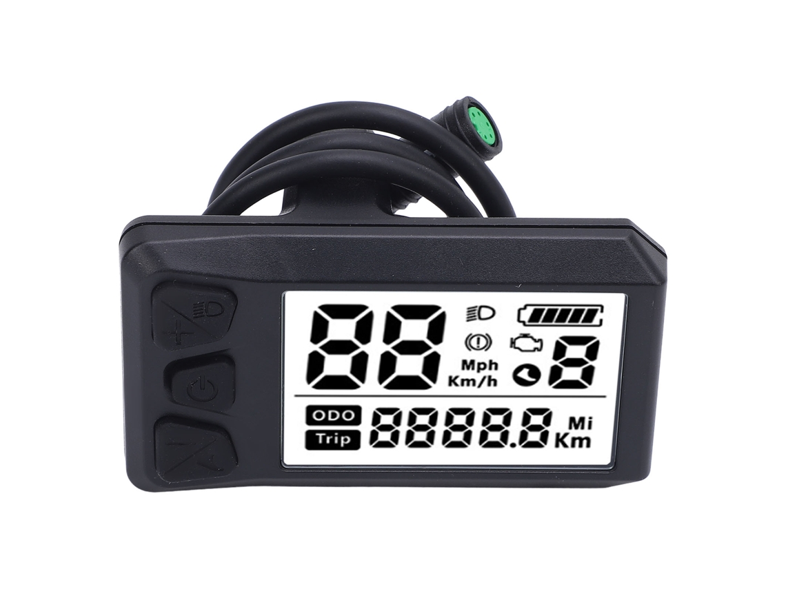 Painel de controle LCD para moto elétrica, kit de conversão motor de tração central 530s, universal, 01 02, HD