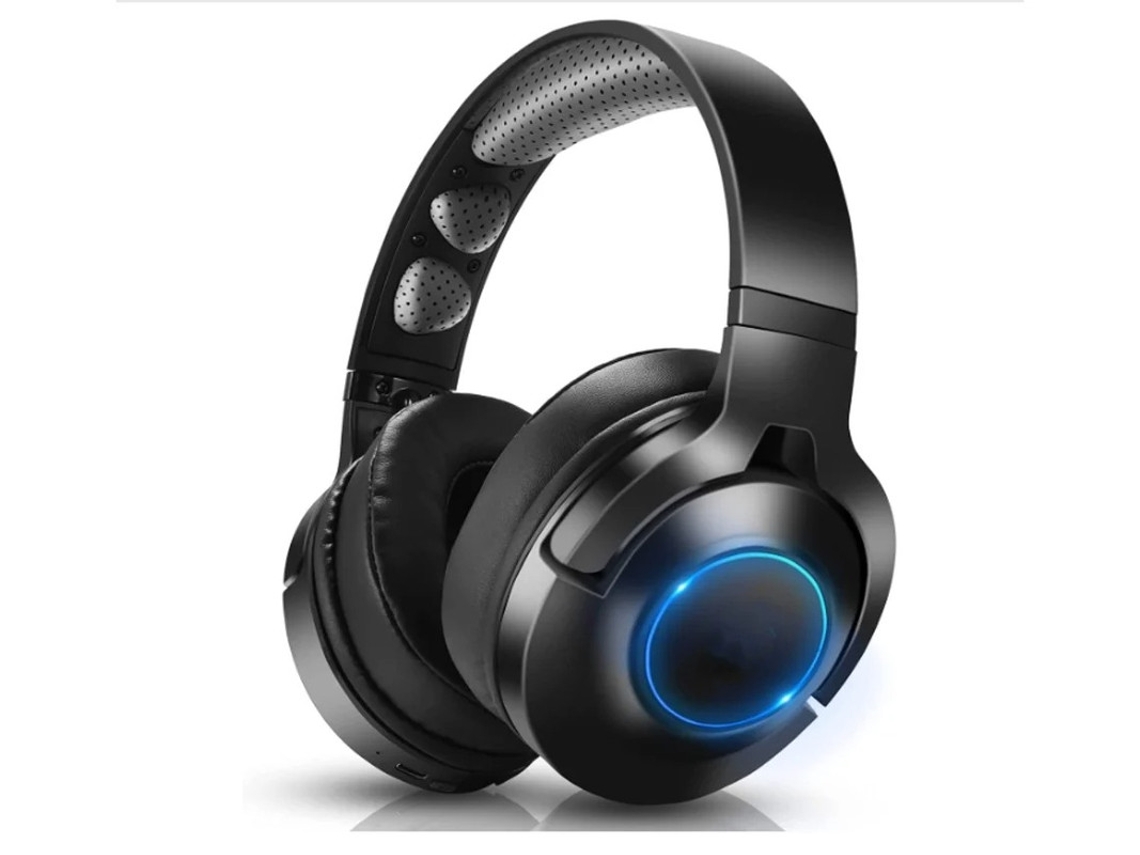 Auscultadores On Ear Microauriculares Yizhood Bluetooth Preto
