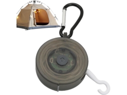 Lanterna De Acampamento À Prova D'água Com Cordão Luzes, Alimentada