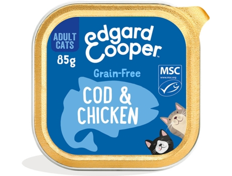 Ração para Gatos  (19x85 g - Húmida - Adulto - Sabor: Frango e Bacalhau)