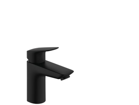 Torneira de Lavatório HANSGROHE Logis Coolstart Comfortzone100 Sem Descarga Projeção 108Mm 71103 Cor: Preto Mate