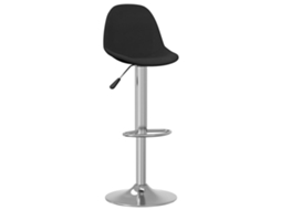 Bancos de Bar 2 Pcs Tecido Preto MAISON EXCLUSIVE