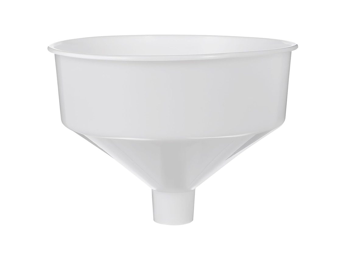 Funil De Cozinha Grande Plástico, Funil Grosso Para Dispensar Líquidos, Ideal Para Encher Garrafas De Cerveja E