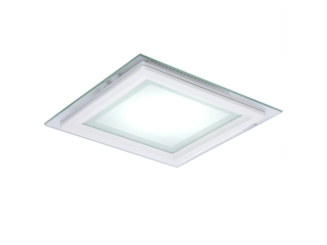 Foco Downlight GREENICE LED 18W 1.500Lm 6000ºK Cuadrado Cristal