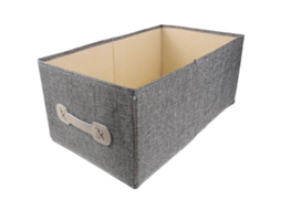 Organizador De Roupas Dobrável Para Armário, Ideal Para Organização Doméstica, Cinza, 41 X 24 X 18 Cm, 1 Conjunto Olysi Shop