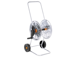 Hose Reel Cart, Hose Reel Carts Vidaxl Prateado Aço (35 Cm)