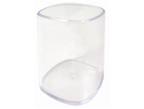 Porta-canetas ARDA Porta-lápis de plástico transparente