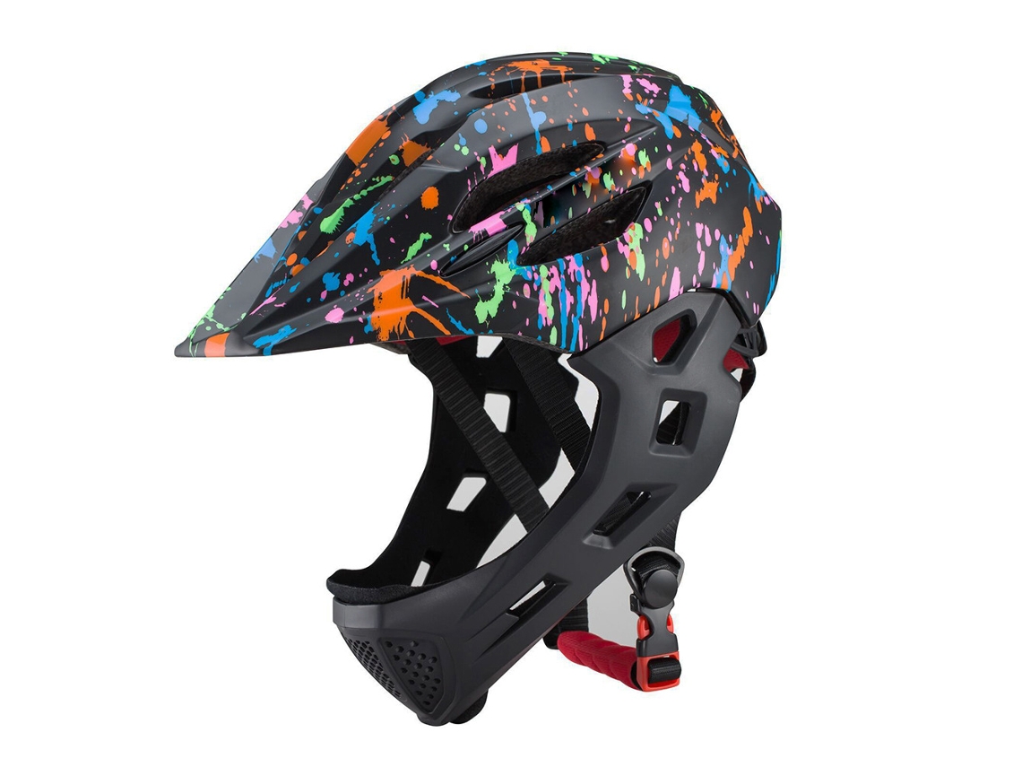 (preto) Capacete Infantil Ajustável Para Bicicleta Com Luzes Led, Adequado Para Patinetes, Bicicletas De Equilíbrio E Capacete Integral.
