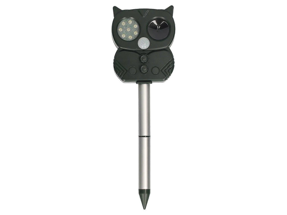 Repelente Ultrassônico Universal Para Animais E Pássaros, Movido A Energia Solar, Com Sensor De Movimento Olysi Shop