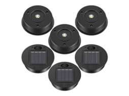 Pack de 6 Luzes Solares SINI TECH STORE, substituição, tampa superior e peças, compatível com modelo Out a
