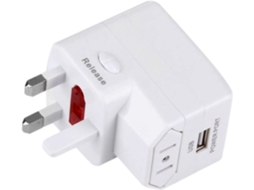 Adaptador De Viagem Universal Multifuncional, Conversor Energia,