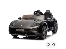 Carro Elétrico Para Crianças 24v - Porsche Taycan Turbo S - 2 Lugares - 2 A 6 Anos - Nero