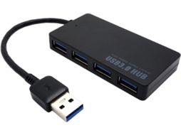 Hub Usb Com 4 Portas E Adaptador De Dados 3.0
