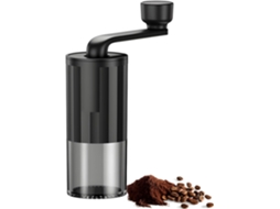 Moedor De Café Manual Cerâmica, Portátil, Preto, Para Espresso, Prensa Francesa E Café Coado, Uso Em Casa E Viagens