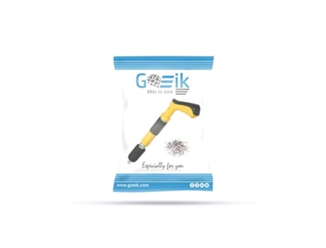 Mini Pistola de Alta Pressão Manual com Pack de 50 Pregos GOEIK BY PC GO