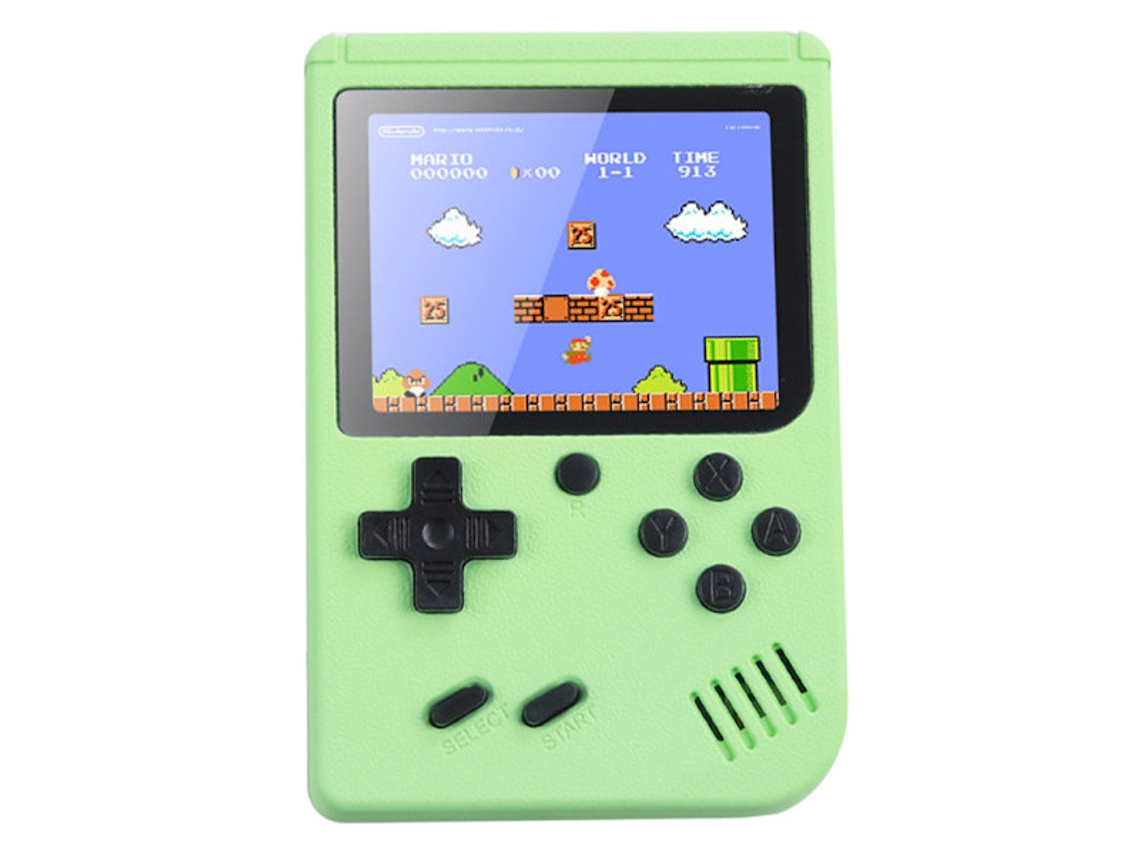 Console Portátil Retrô, Verde AQUAFORGE