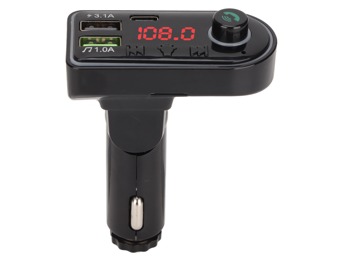 Carregador Mp3 Bluetooth LAXISCREED com Luz Ambiente