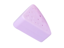 Estojo para Esponjas de Maquiagem, Também Serve como Porta Pó, em Silicone Triangular com CHABERLU