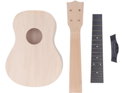 Kit De Ukulele Faça Você Mesmo, 60 Cm, Kit Para Construção De Ukulele