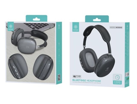 Auscultadores Wireless Fio Almofadados IKREA Preto