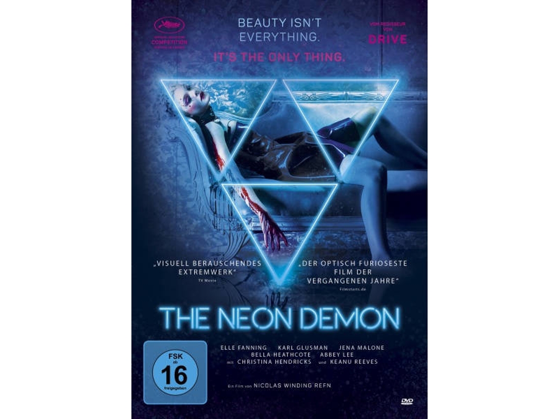 DVD The Neon Demon Alemão, Inglês