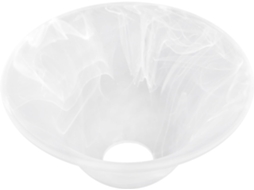 Abajur de Vidro Fosco para Luminária Pendente Ou de Teto Elegante. SFUSHOS